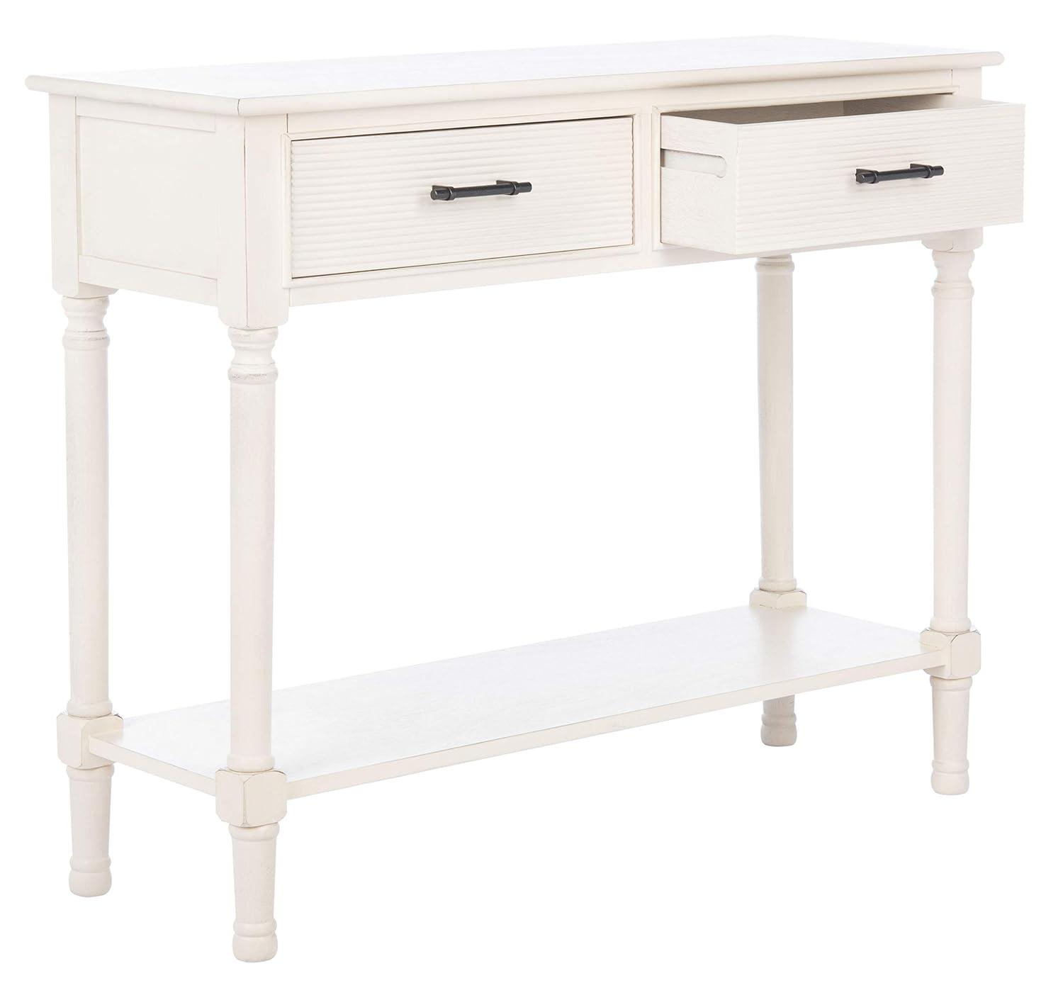 Ryder 2 Drawer Console Table - CNS5719A - Off-White - Safavieh