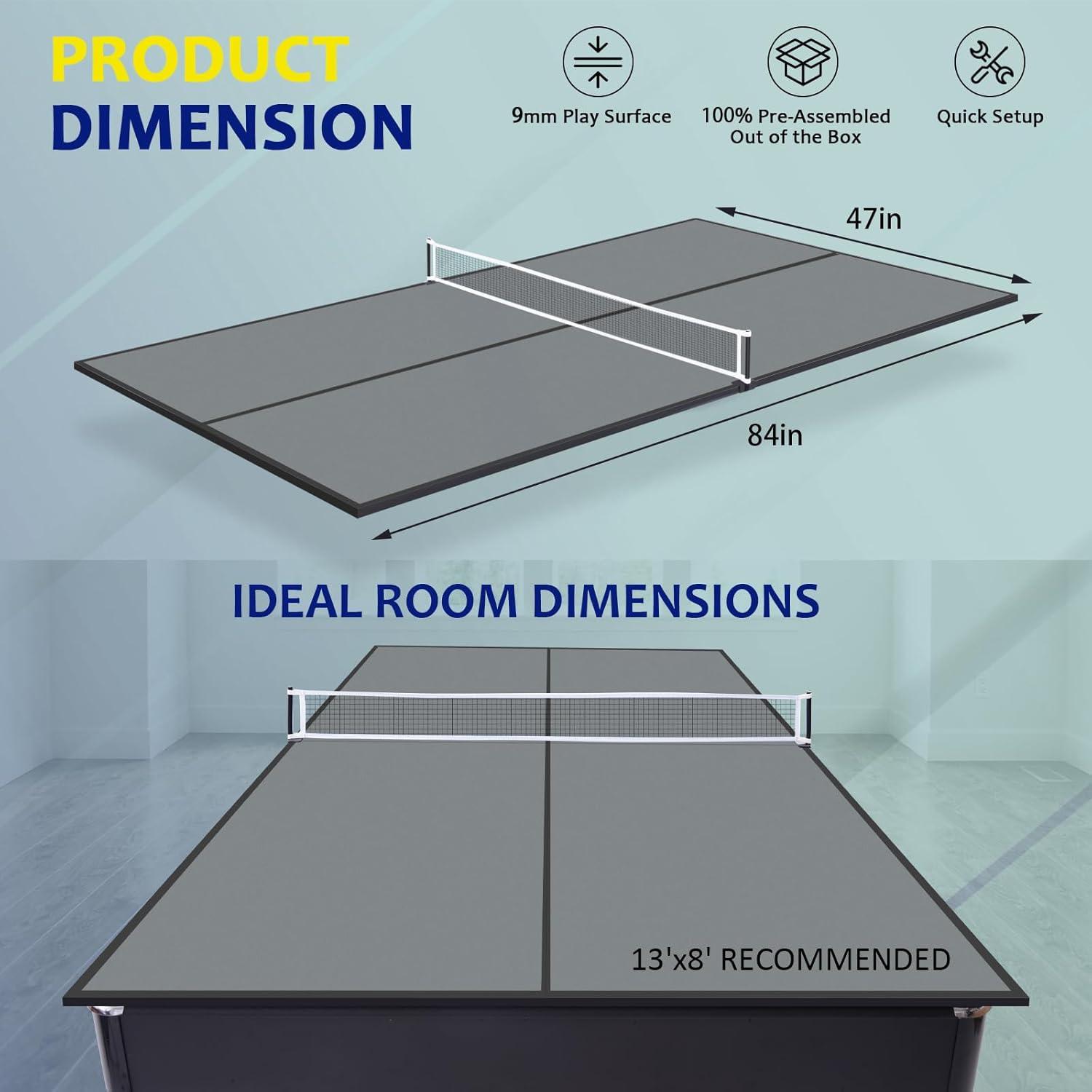RayChee Ping Pong Table Top RayChee Foldable Conversion Top & Reviews | Wayfair