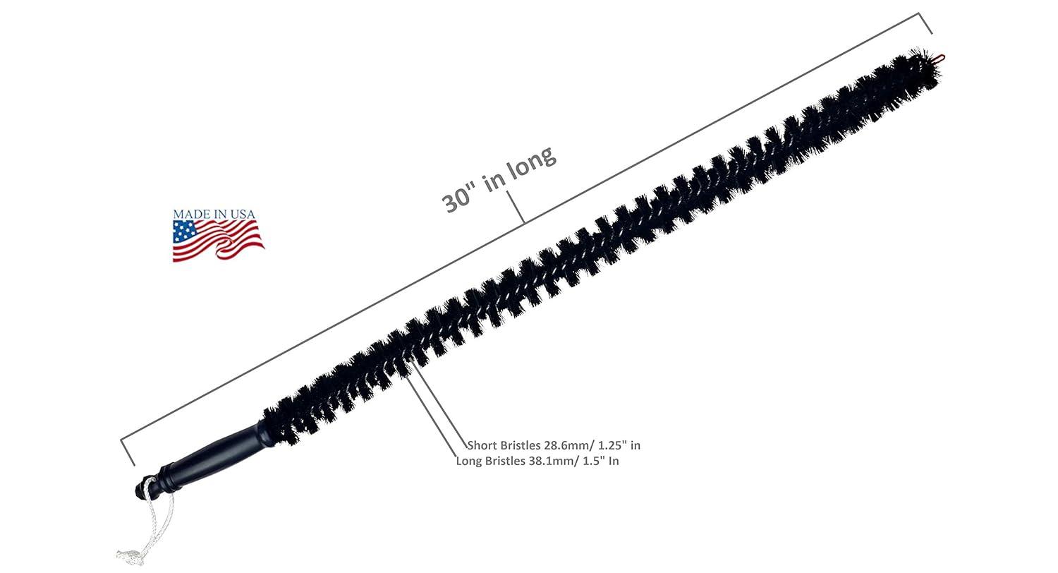 Vacuum Attachment for Dryer Vent, Crevice Cleaning Tool for Clothes Dryer with Lint Trap Brush and Flexible Hose. Duct Cleaner Kit. Designed by Dryer Vent Cleaning Technicians.