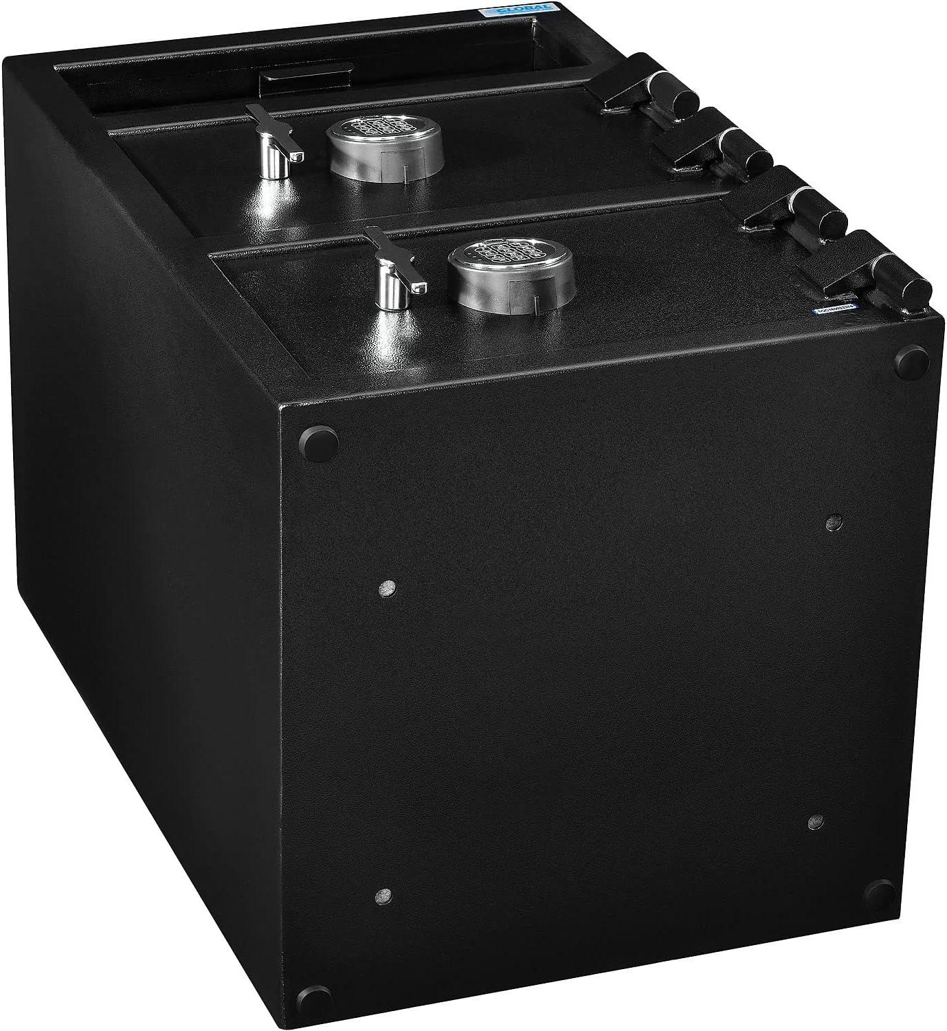 Ningbo Safewell 493491 Global Industrial B-Rate Depository Safe Front Loading with 2 Doors, Digital Lock - 20 x 20 x 30 in.