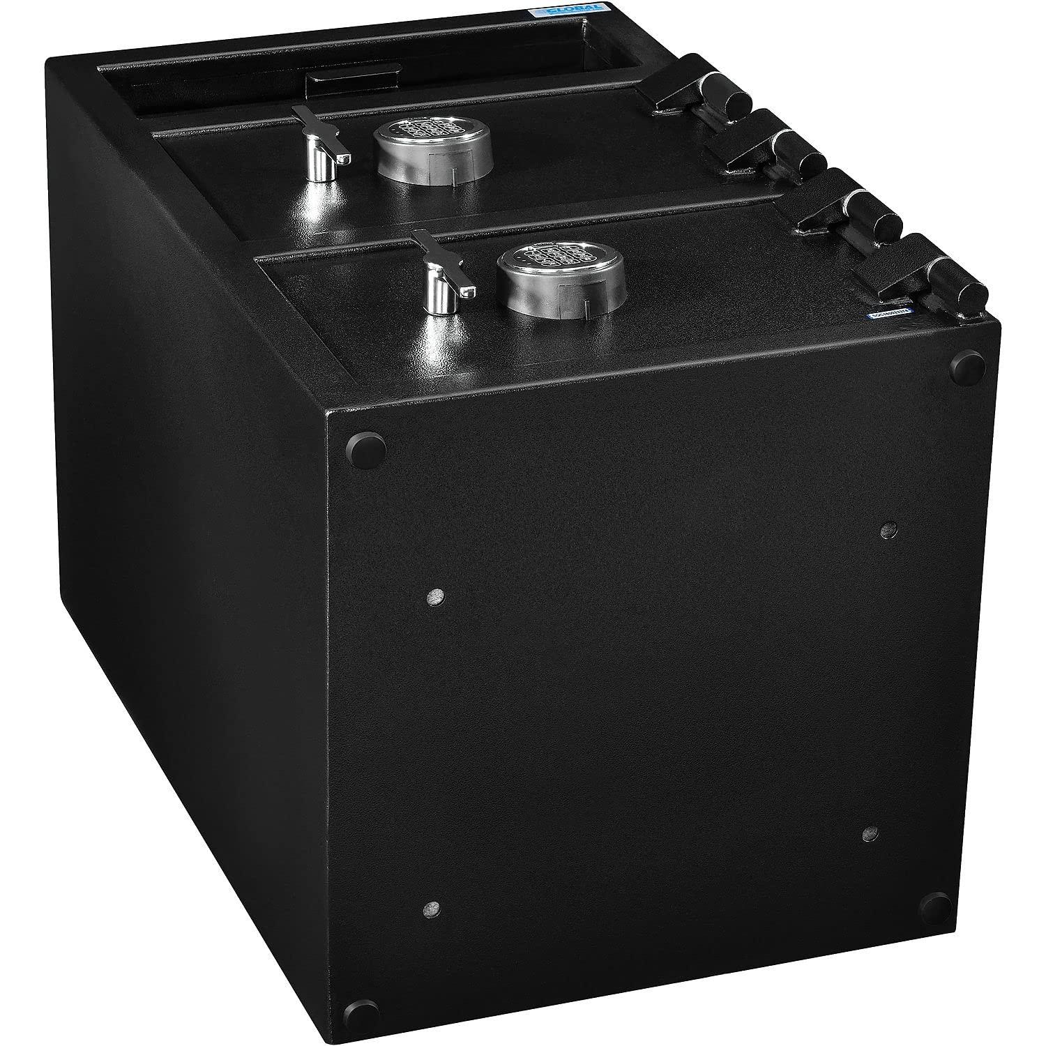 Ningbo Safewell 493491 Global Industrial B-Rate Depository Safe Front Loading with 2 Doors, Digital Lock - 20 x 20 x 30 in.