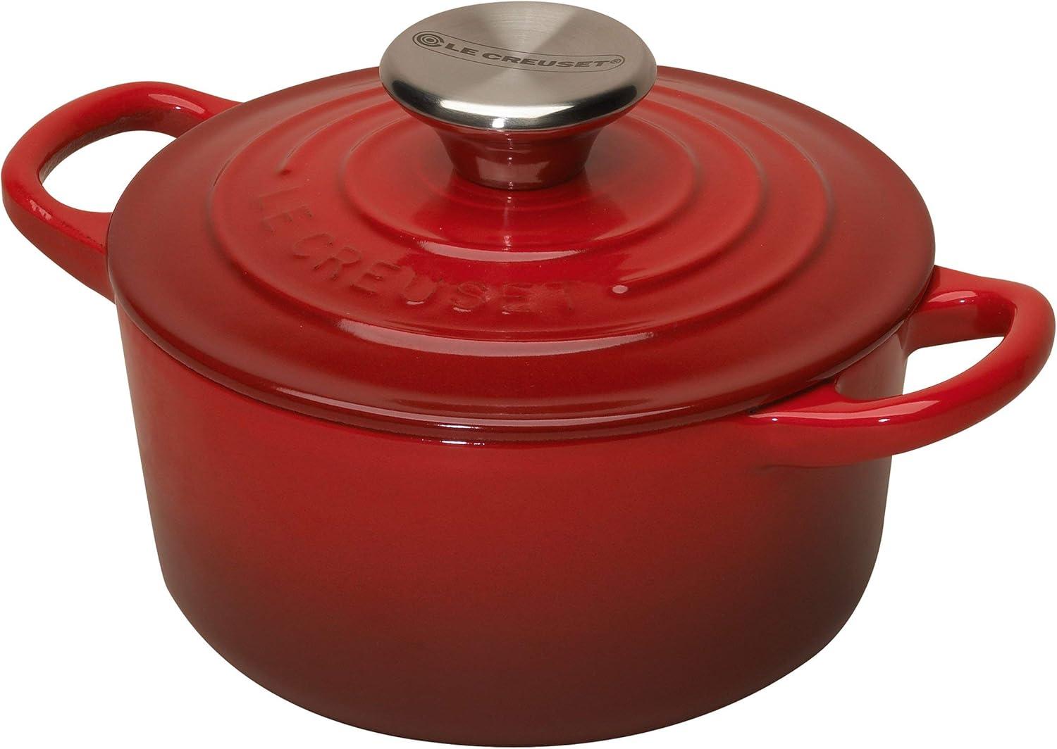 Le Creuset Enameled Cast Iron Round Mini Cocotte with Lid