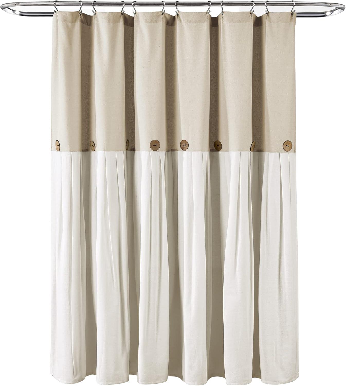 Lush Decor Beckham Shower Curtain