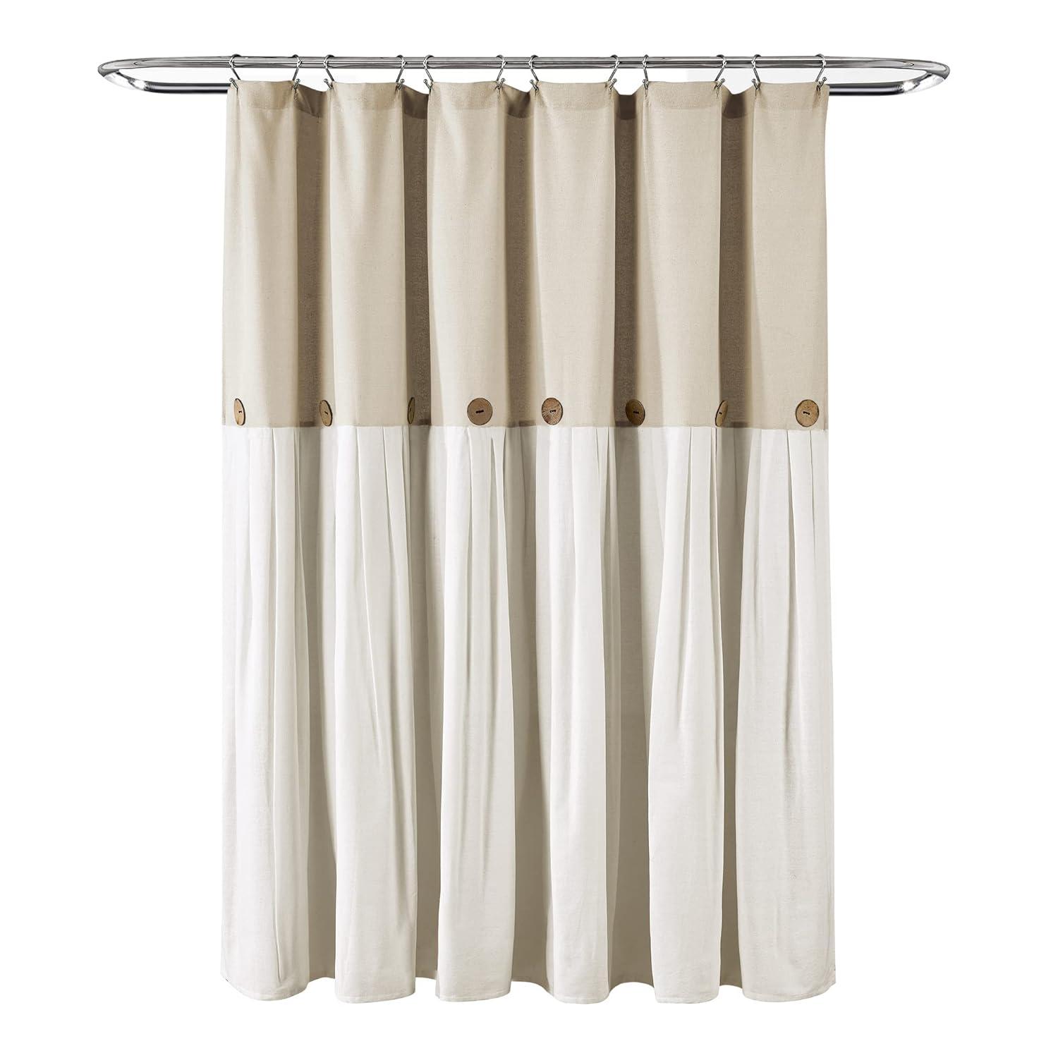 Lush Decor Beckham Shower Curtain