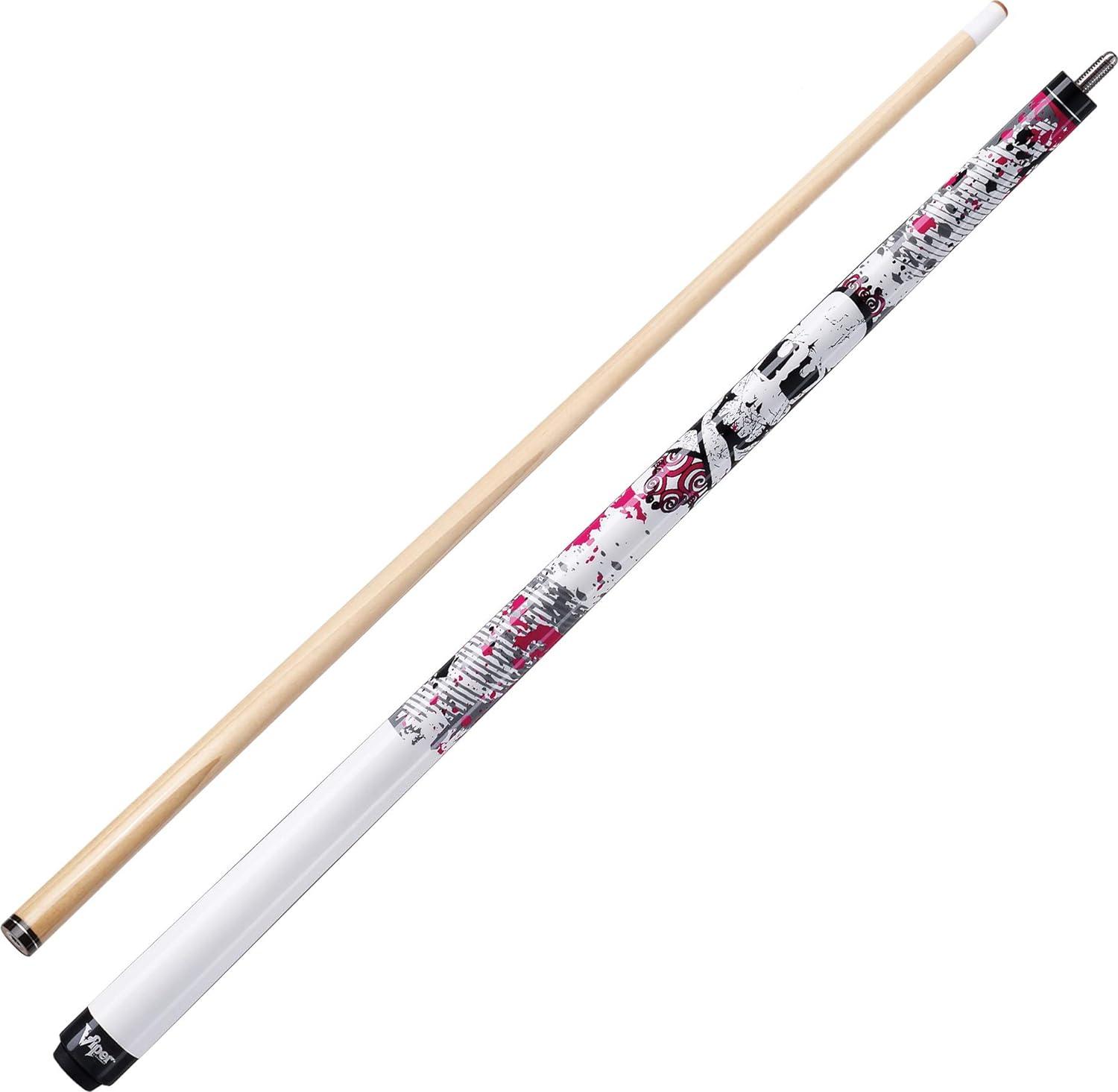 Viper Underground Pink Bones Jr 48" Billiard/Pool Cue, 2 Piece, 16 Ounce