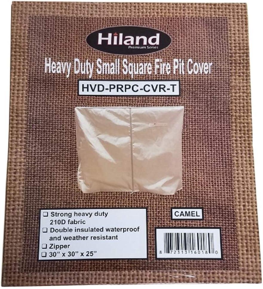 Hiland HVD-PRPC-CVR-T Heavy Duty Waterproof Conventional Propane Fire Pit Cover