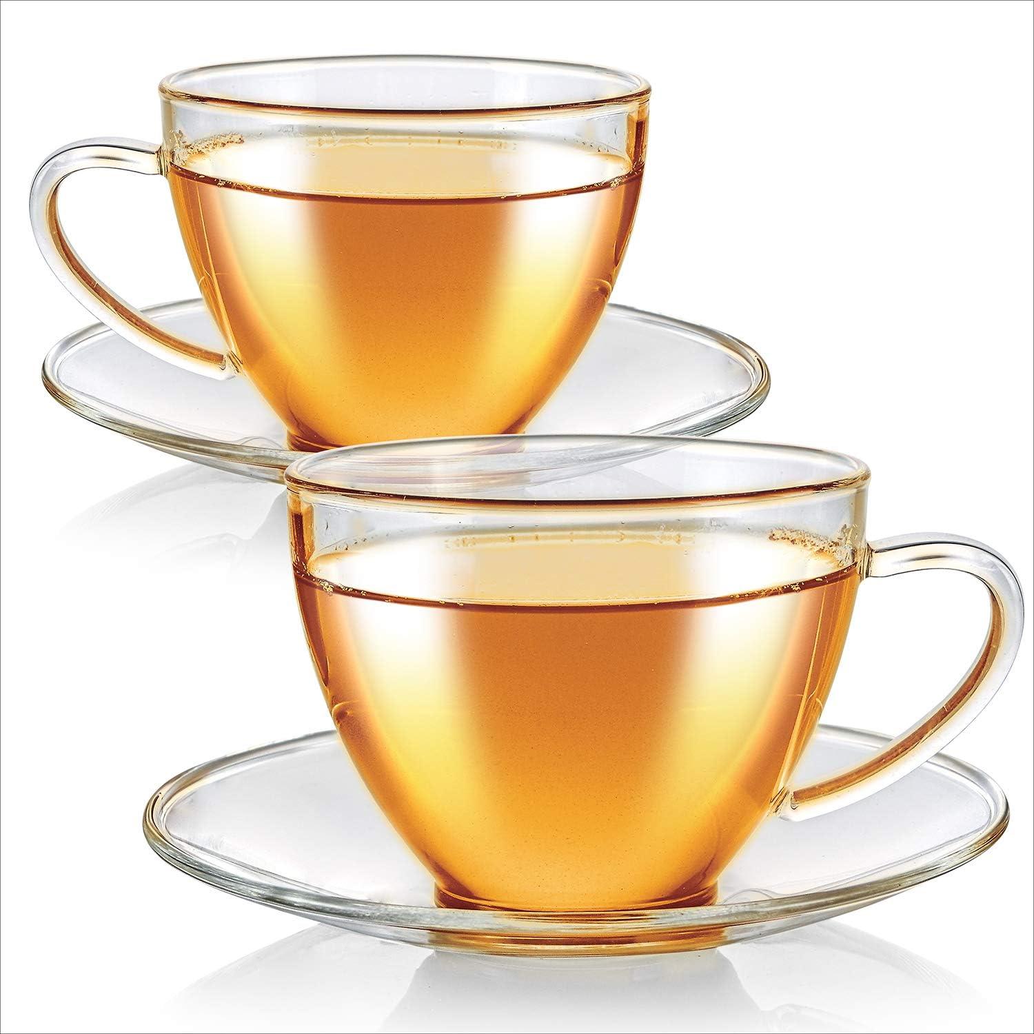 Teabloom Royal Teacup and Saucer Set - 6 OZ