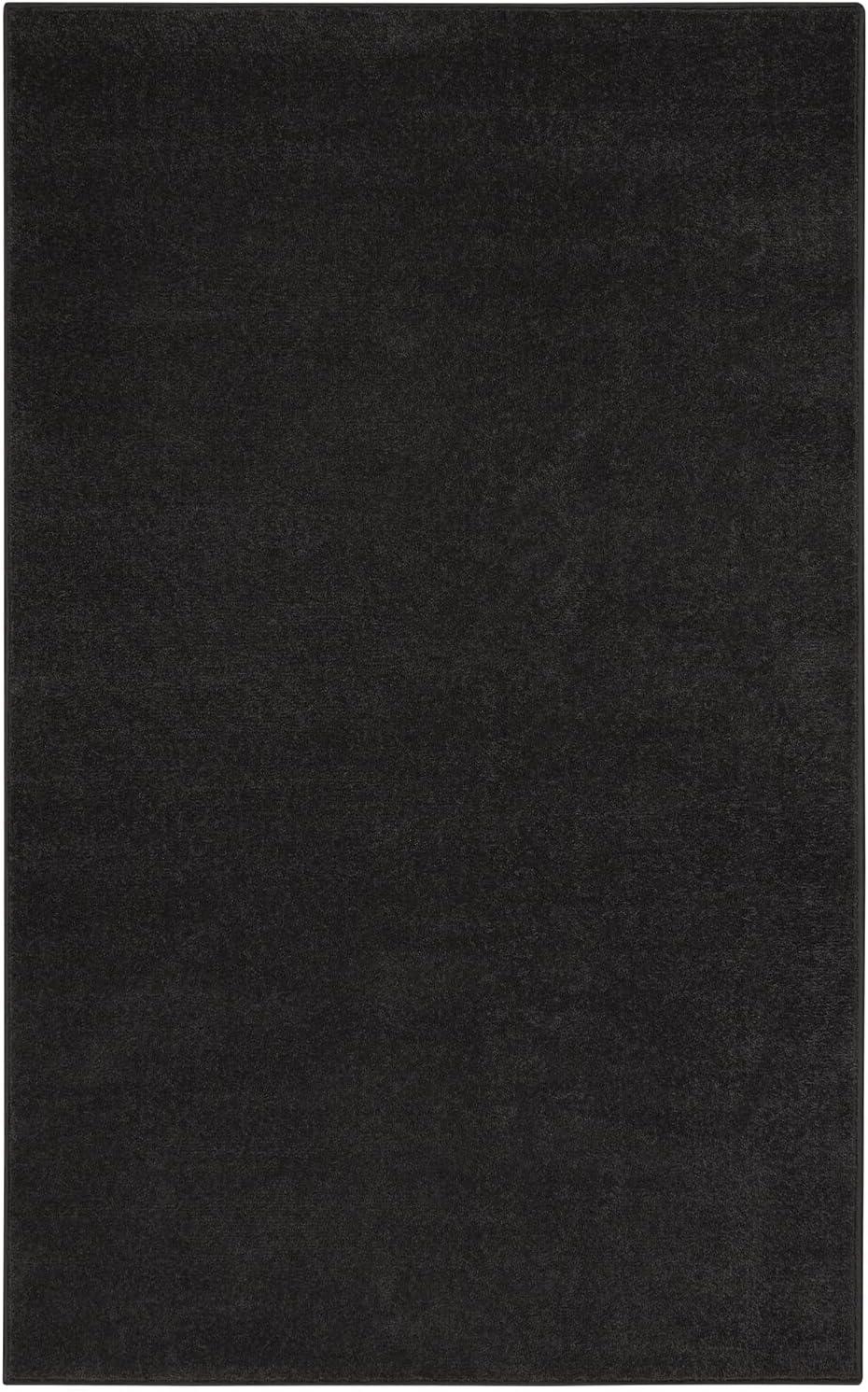 Yolonda Modern Black Area Rug