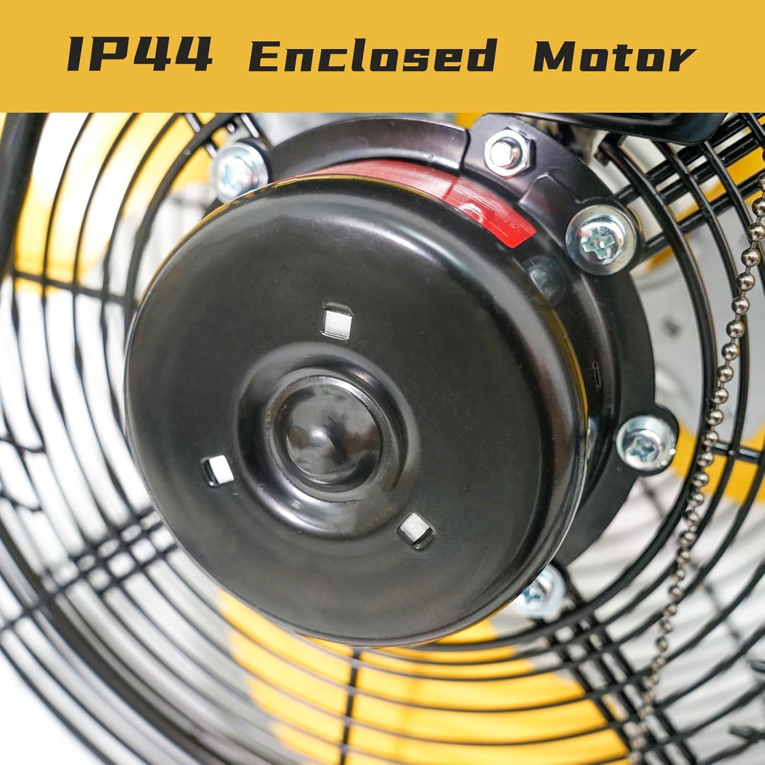 1.78 in. 4-Speeds Personal Fan in White, 10000mAh Portable Neck Fan, Rechargeable, 360° All Around Cooling