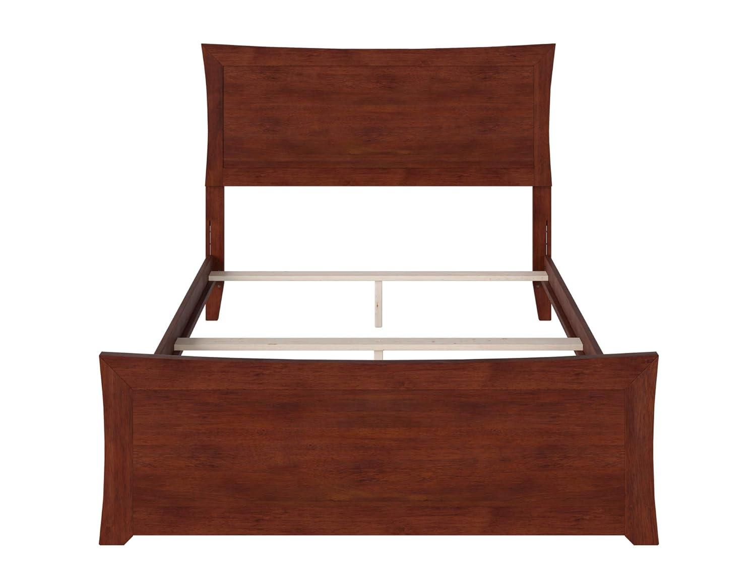 AFI Furnishings Metro Low Profile Solid Wood Platform Bed with Matching Footboard