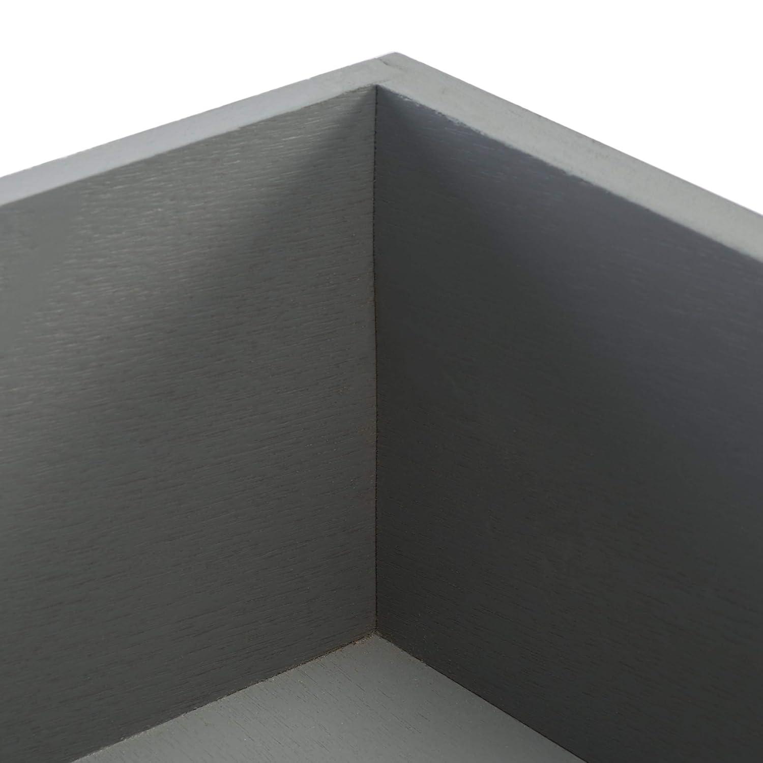 Mozart Mid-Century Coffee Table - Distressed Grey - Safavieh