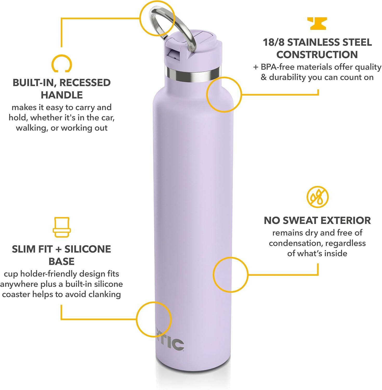 Dusty Lilac 26oz Ceramic Lined Insulated Journey Bottle