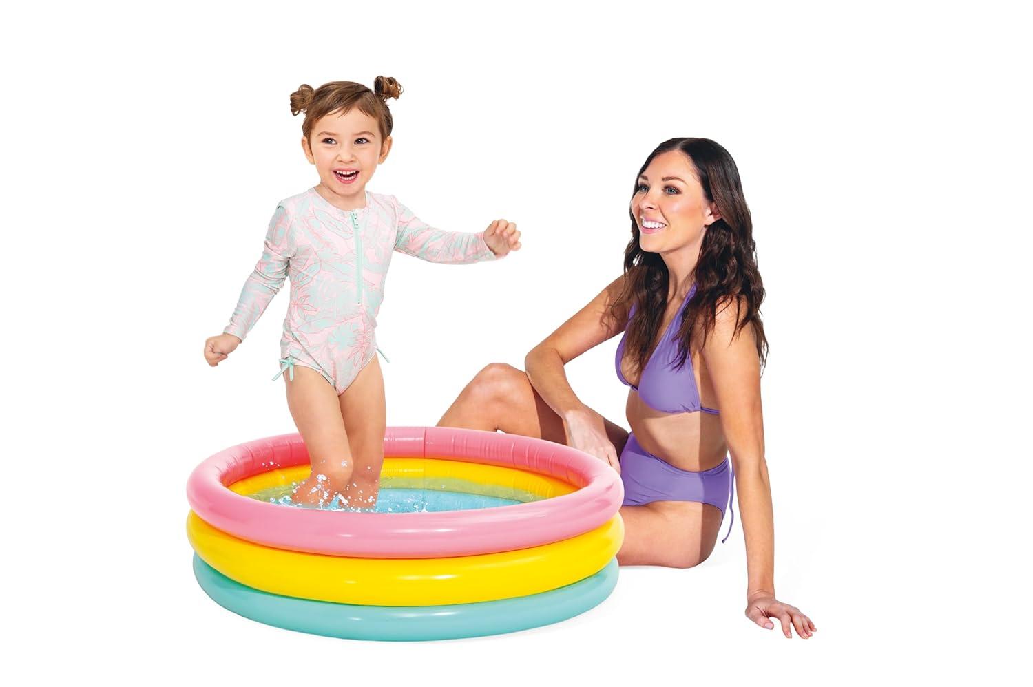 Intex Plastic Round Kiddie Pool H x W x L