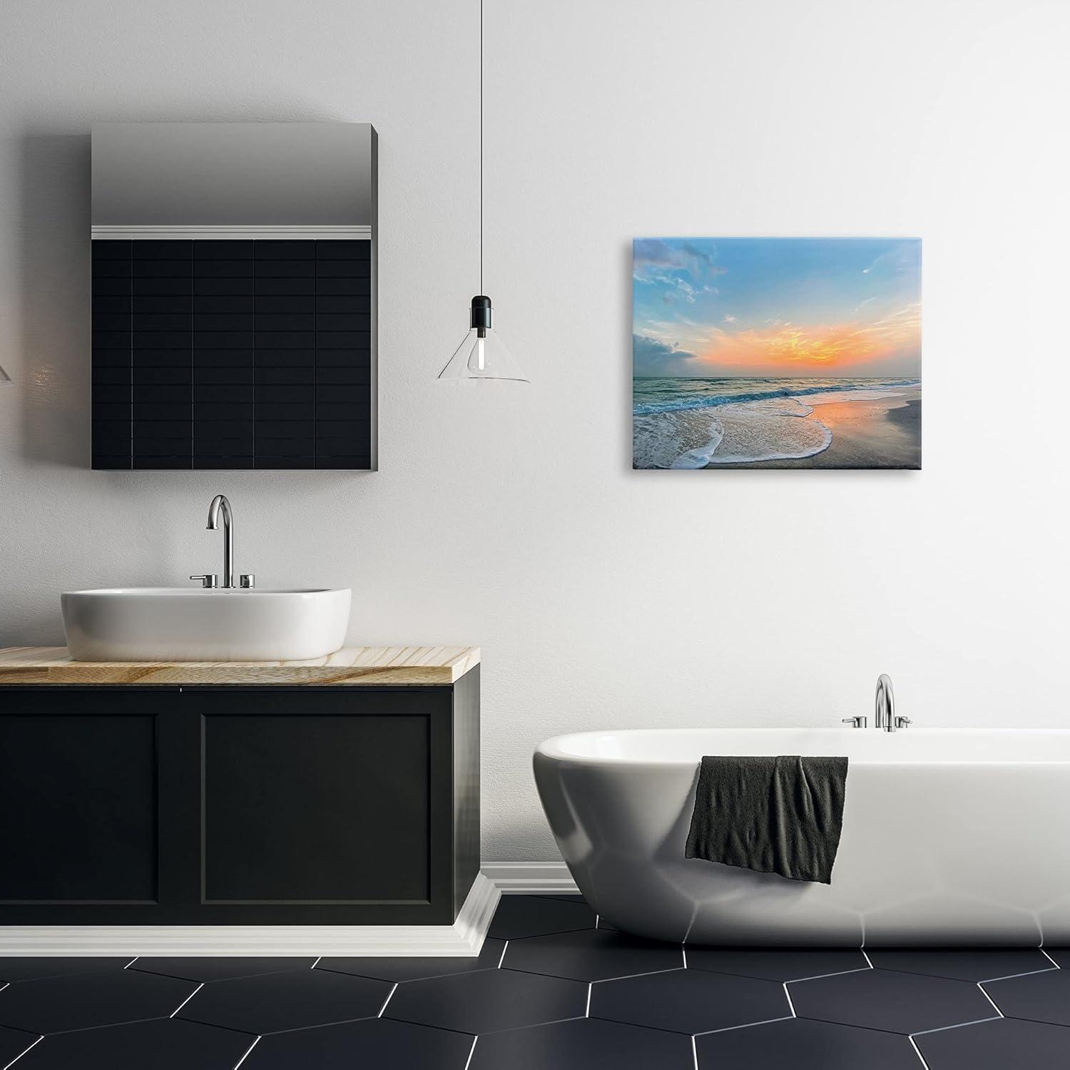 Stupell Industries " Layered Beach Foam Sunrise " by Mary Lou Photography