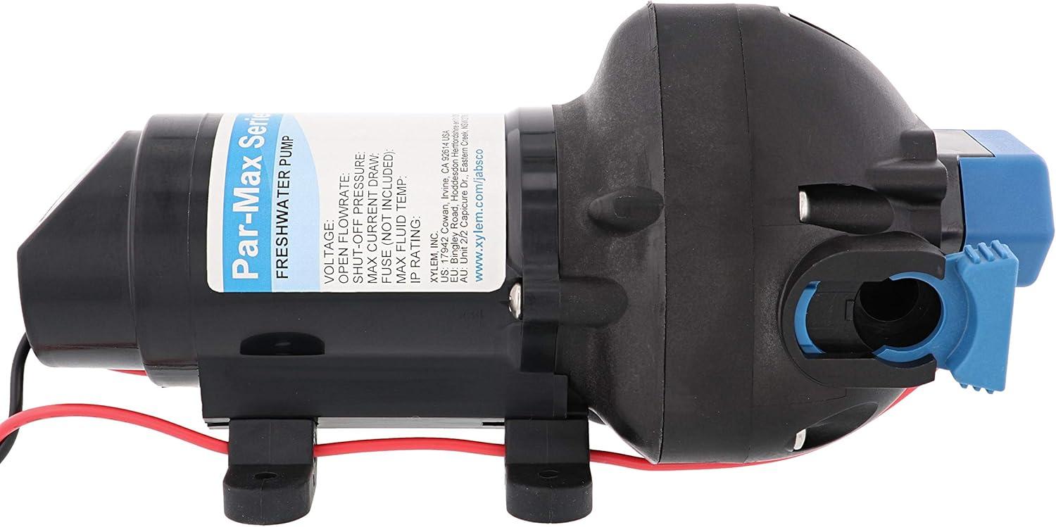 Par-Max 12V Black and Blue Water Pressure Pump