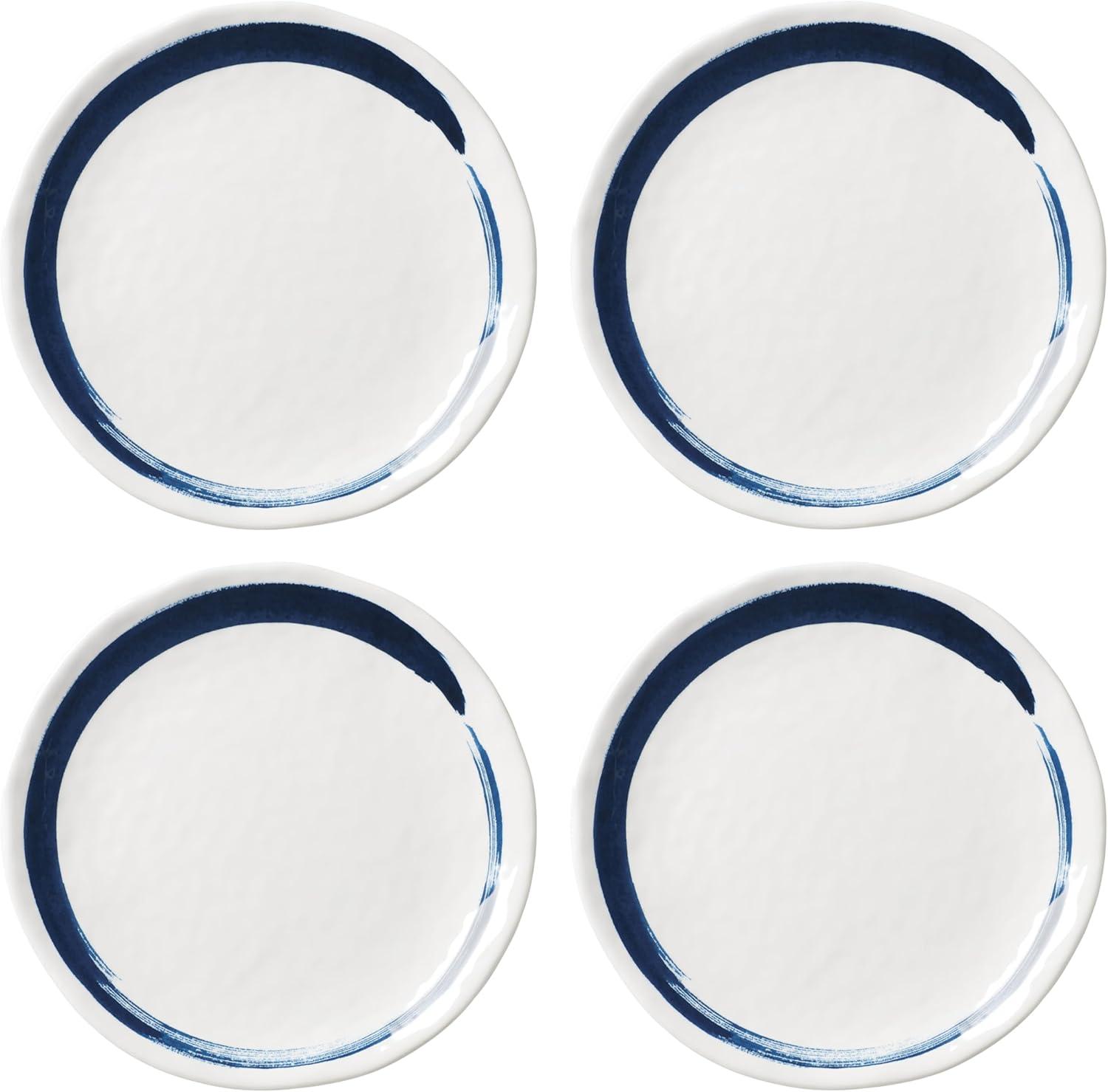 Lenox Blue Bay Melamine Dinnerware Dinner Plate, Set of 4