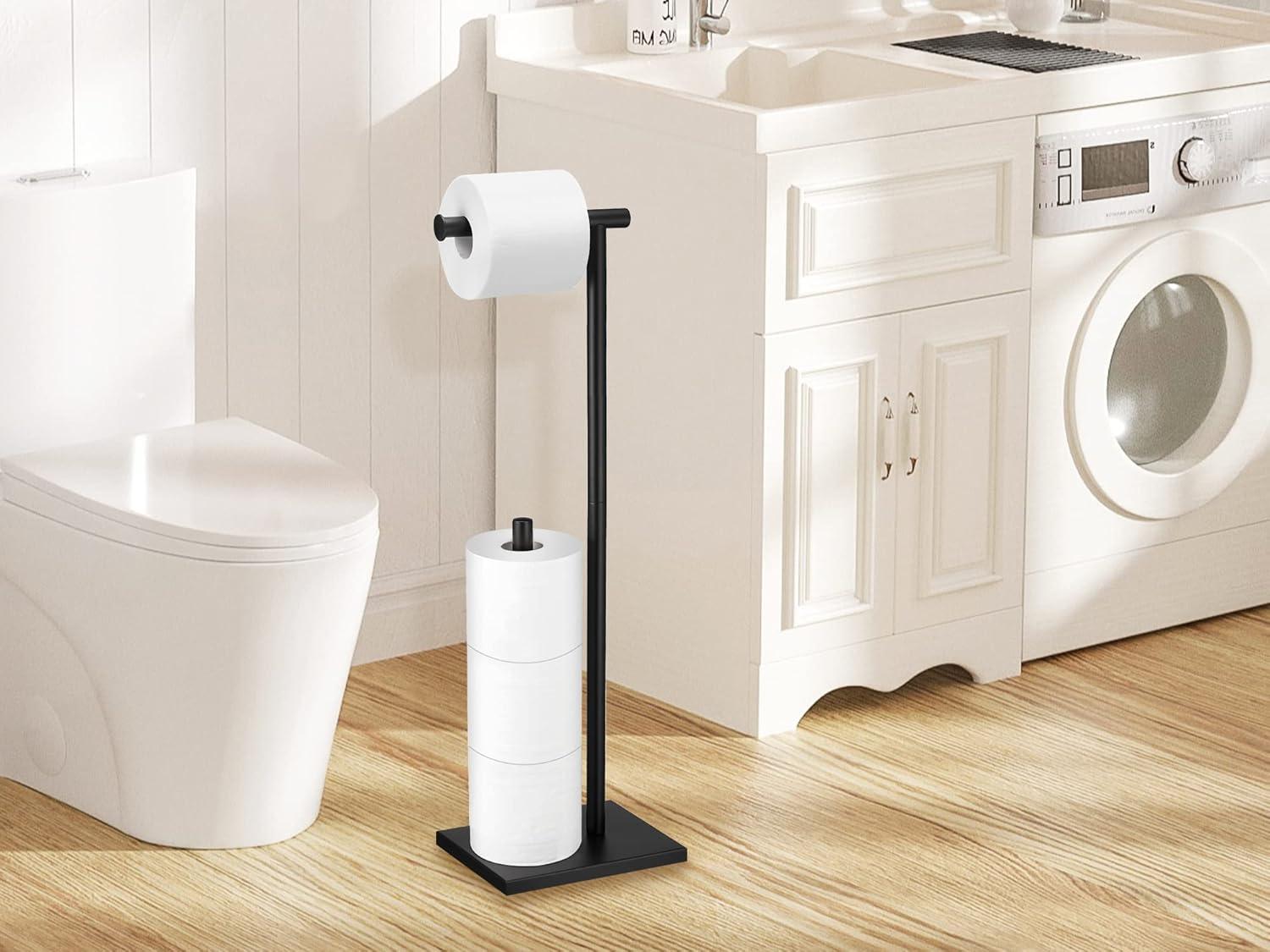 TOPEFIC HPA6LRTN02 Free Standing Toilet Paper Holder
