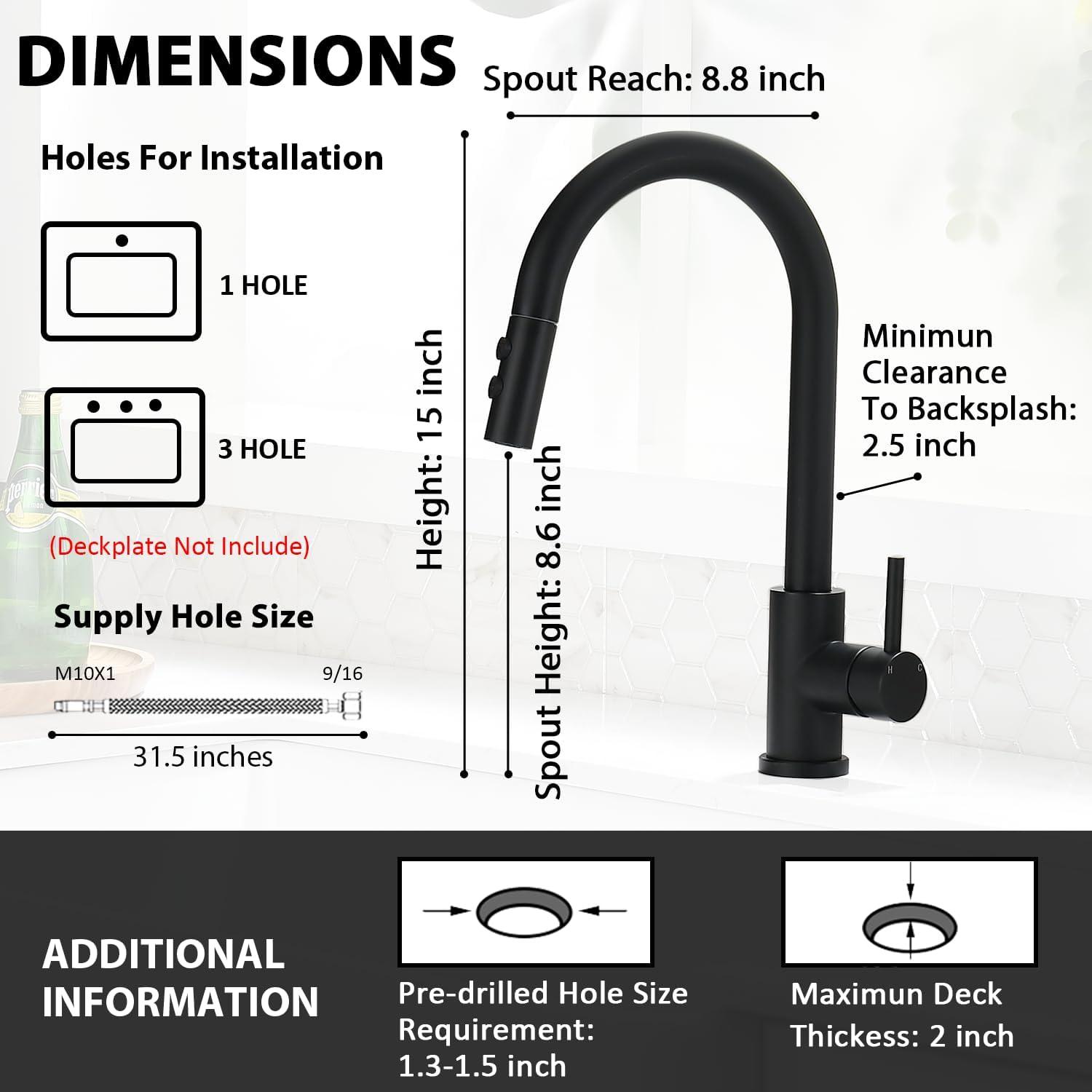 Stellen Pull Down Bar Faucet