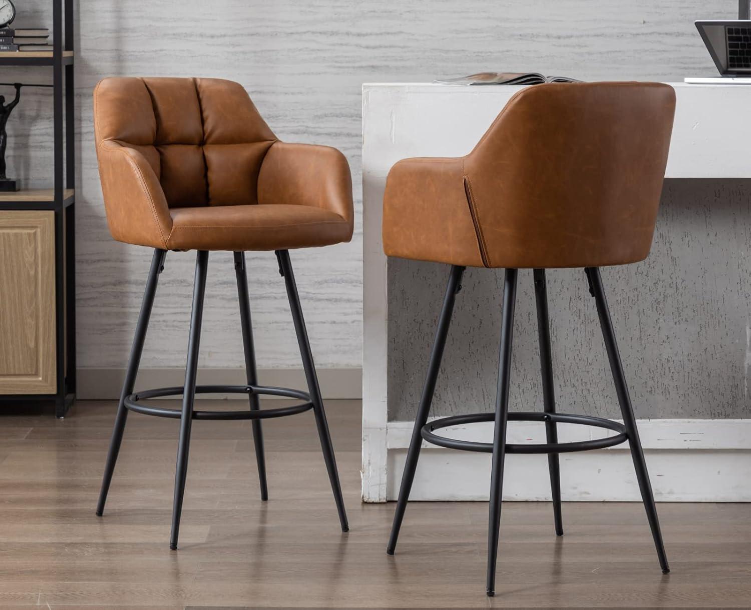 Irelyn PU Upholstered 30'' Bar Stool