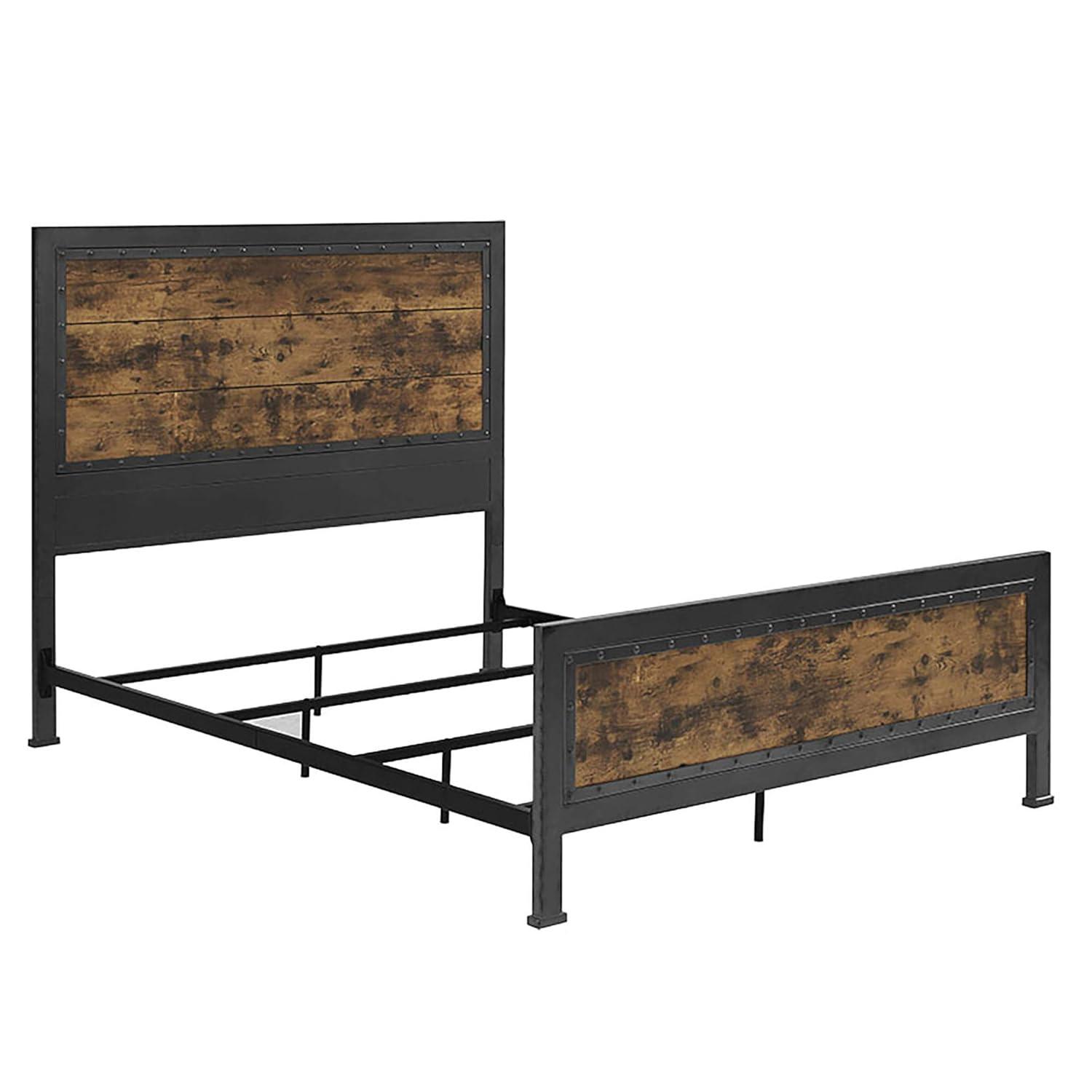 HumbleNest Countryside Modern Rustic Panel Bed