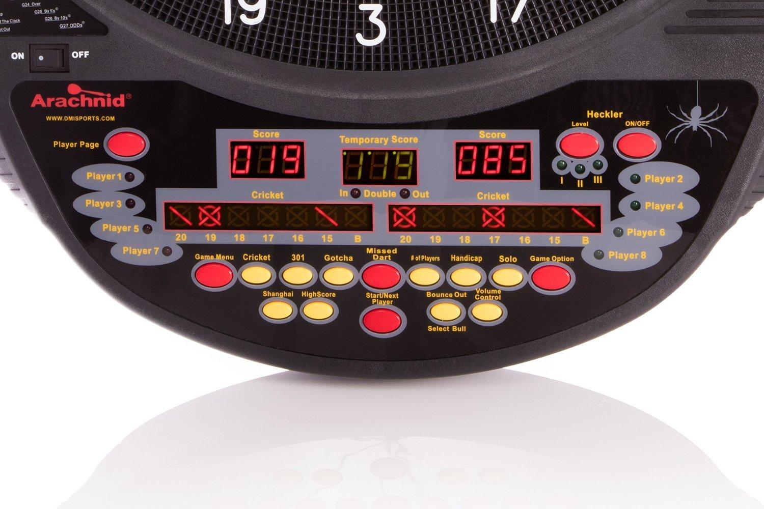 Interactive 6000 Electronic Dart Board Game