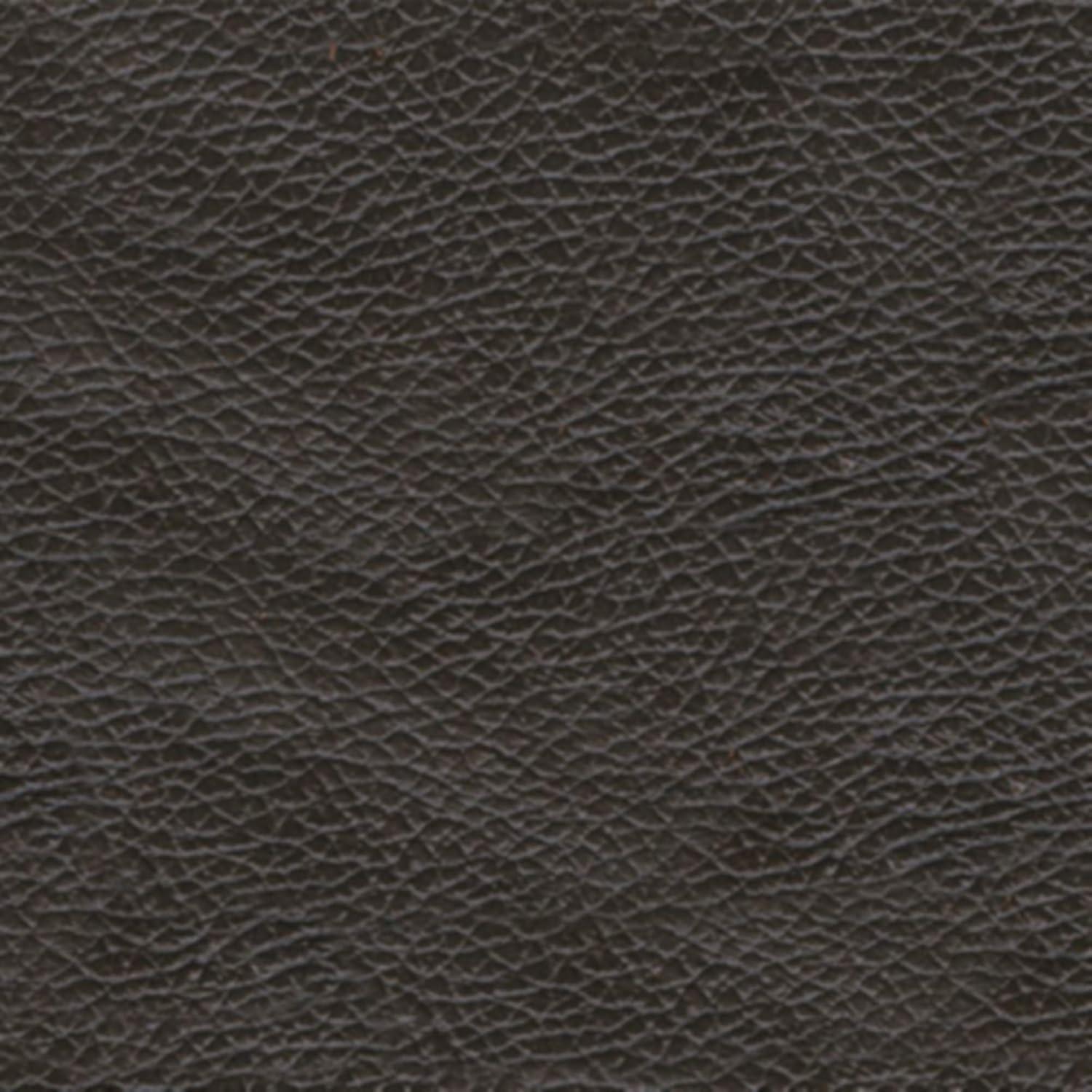 Gray Leather and Metal Oversized Recliner