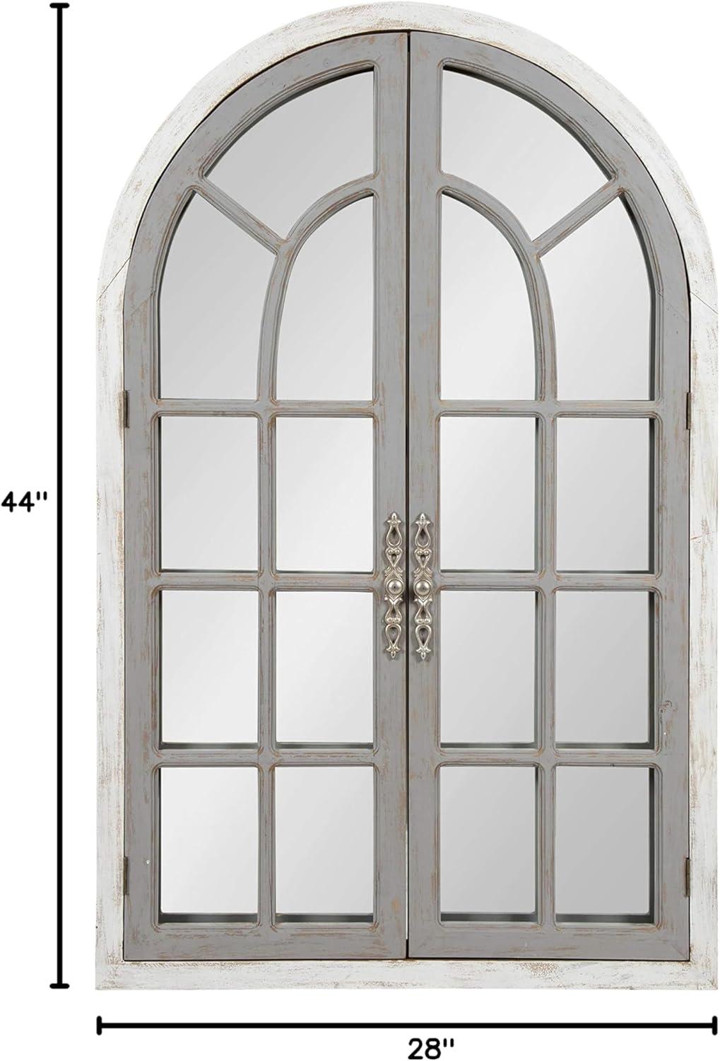 28" x 44" Boldmere Arch Wall Mirror - Kate & Laurel All Things Decor