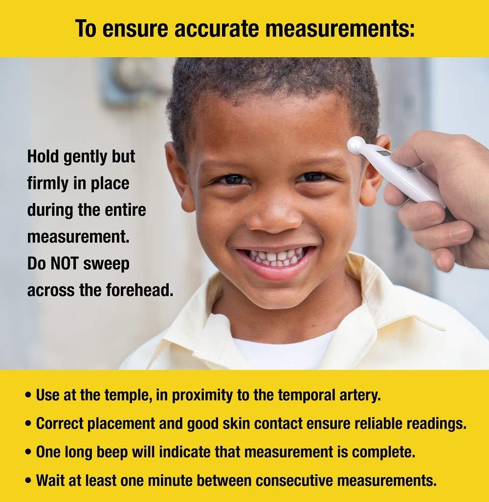 Adtemp 427 Temporal Contact Thermometer LCD Display 427Q 1 Each