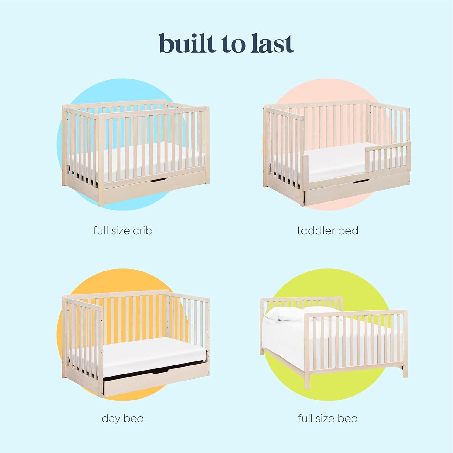 Colby 4-in-1 Convertible Crib with Storage