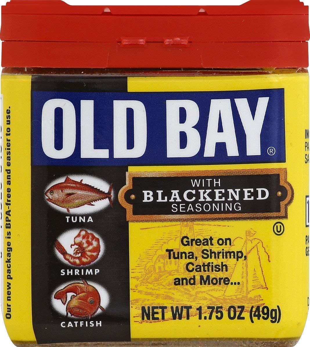 OLD BAY Kosher Blackened Seasoning, 1.75 oz Can