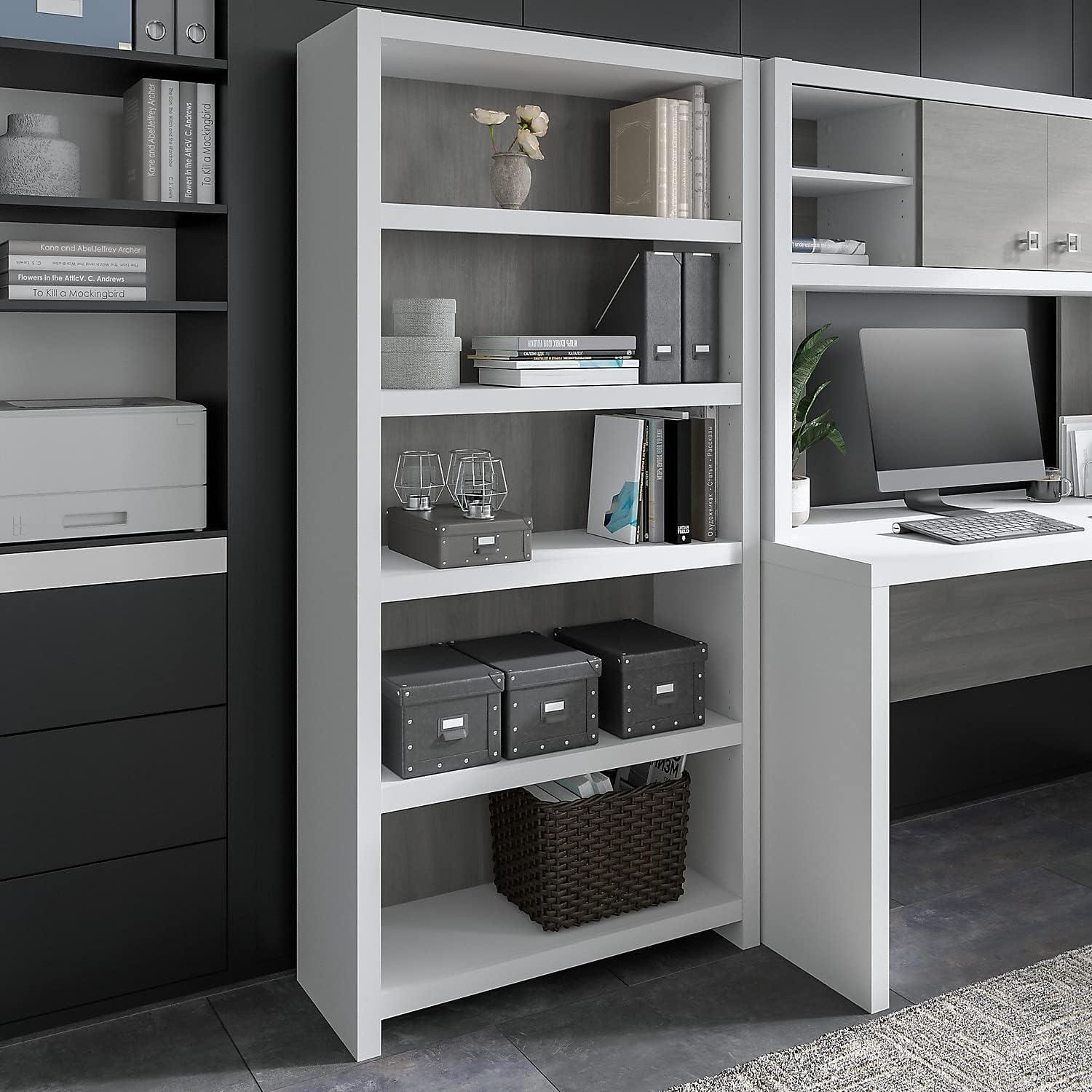 Echo 66" H x 32" W Standard Bookcase