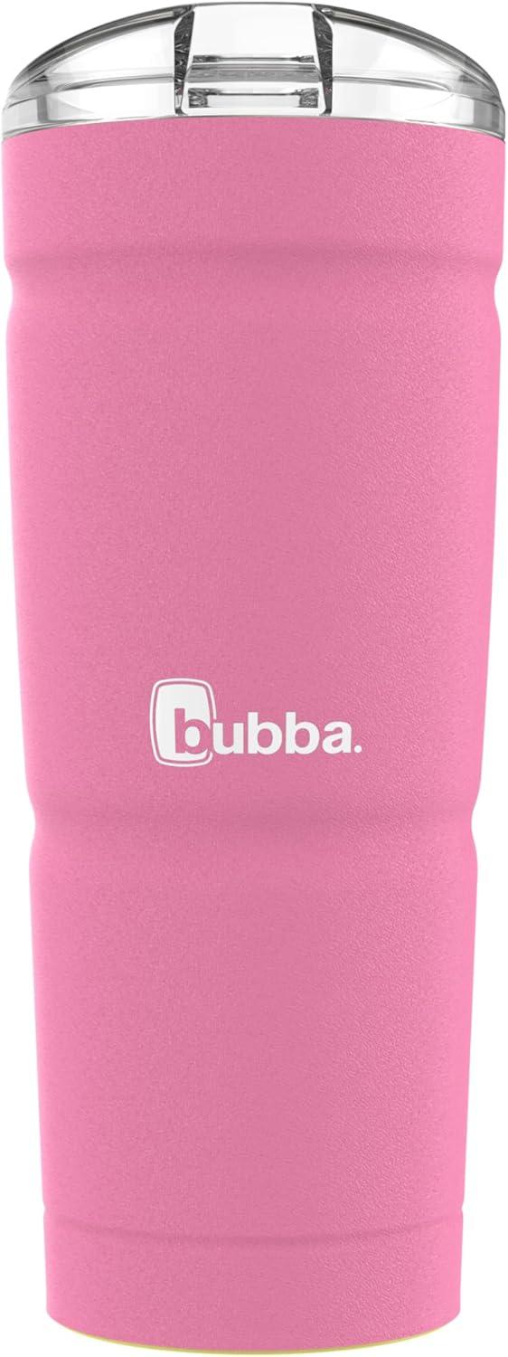 Bubba Envy S Stainless Steel Tumbler with Straw, Pink, 24 fl oz.