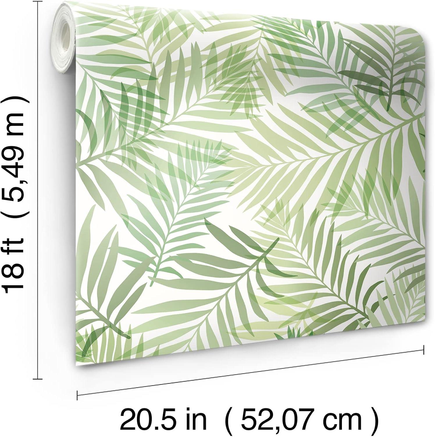 Tropical Vibe Peel & Stick Floral Roll