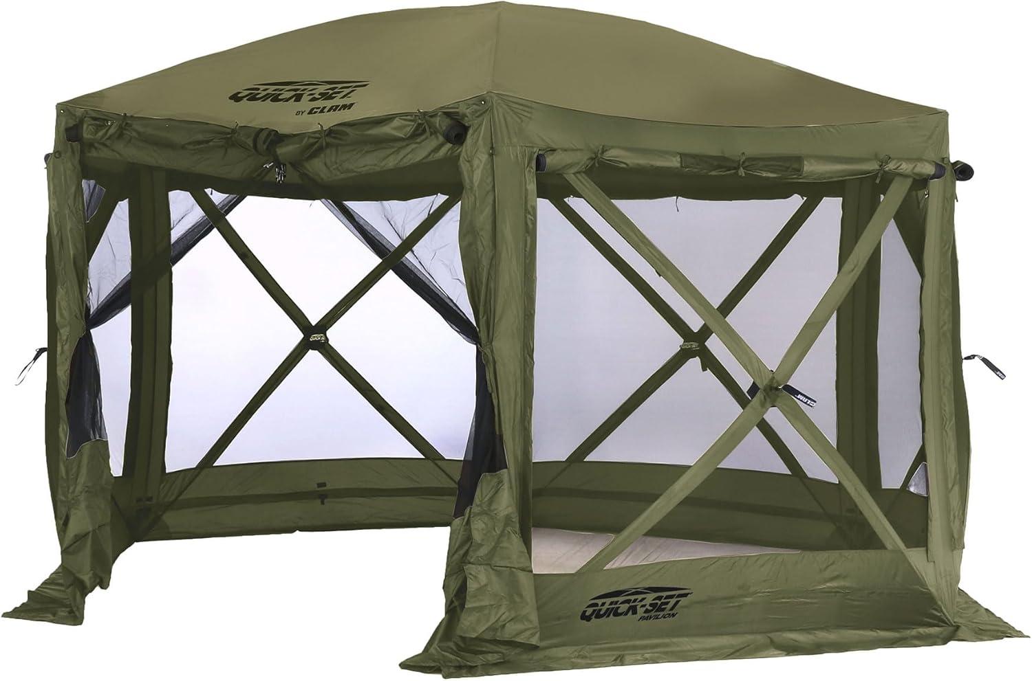 Clam CLAM Quick-Set Pavilion Portable Outdoor Canopy Shelter