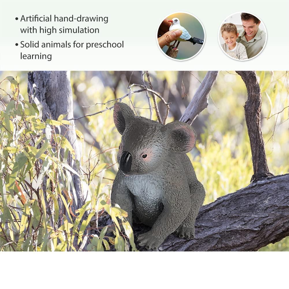 Volnau Animal Toys Figurines 12Pcs Australia Animal Figures Zoo Pack Educational Kangaroo Koala Sets