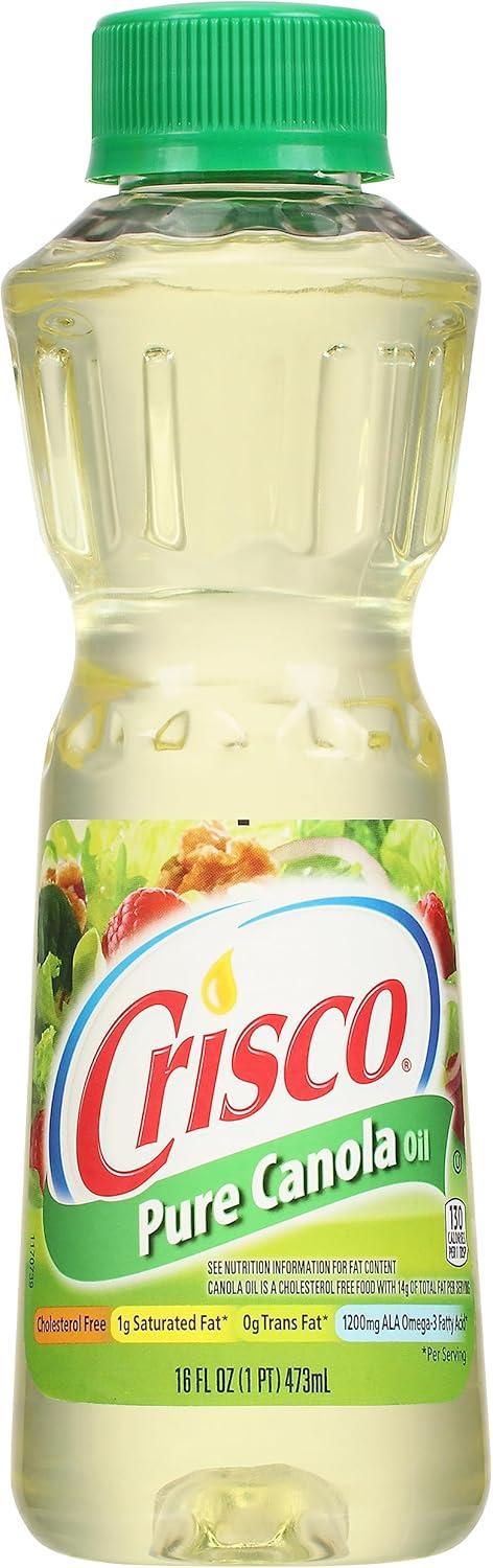 Crisco Pure Canola Oil, 16 fl oz