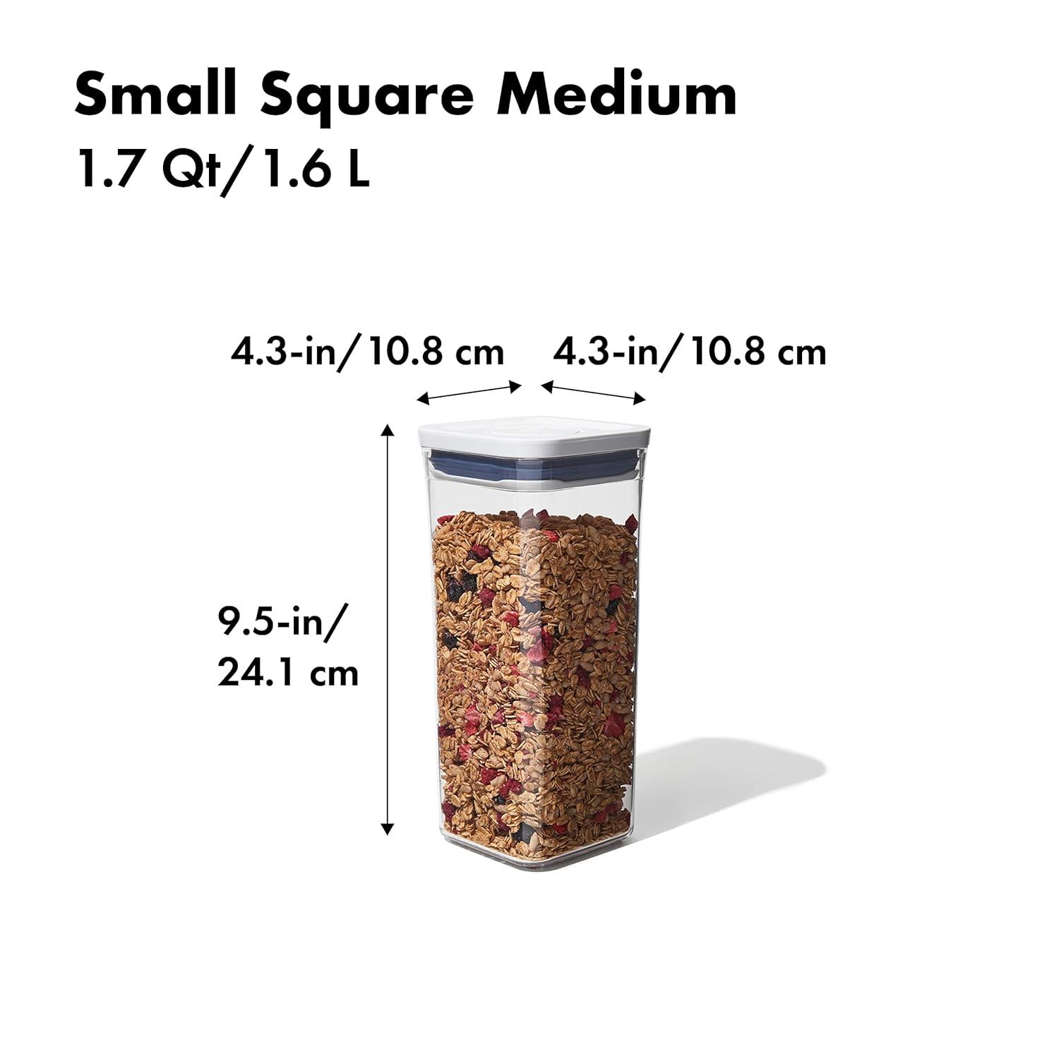 OXO ® POP 1.7-Qt. Square Airtight Food Storage Container