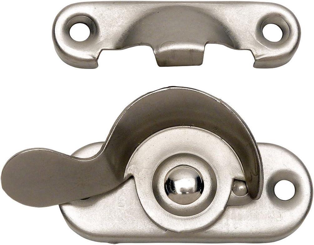 Satin Nickel Window Sash Lock Set - 10 Pack