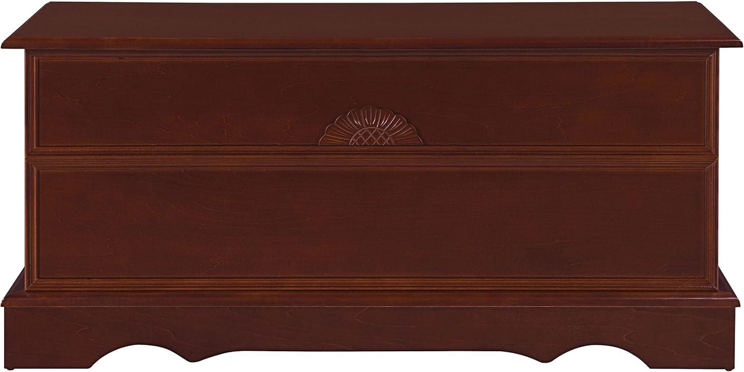 Coaster Paula Traditional Rectangular Wood Cedar Chest Warm Brown