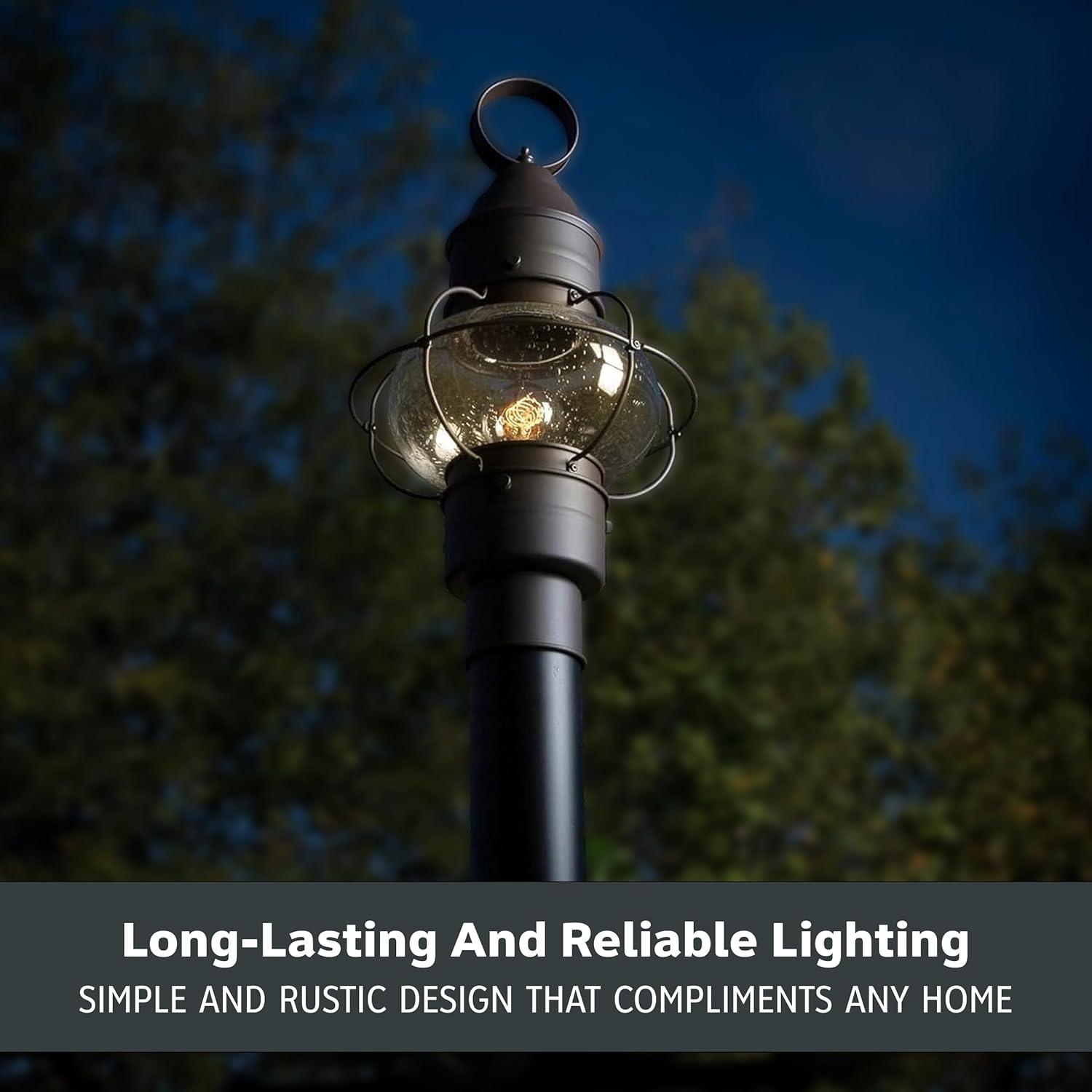 Astoria Grand Outdoor Lamp Post Light Fixture,Exterior Lantern for Yard, Garden, Patio, Porch, Driveway, Walkway