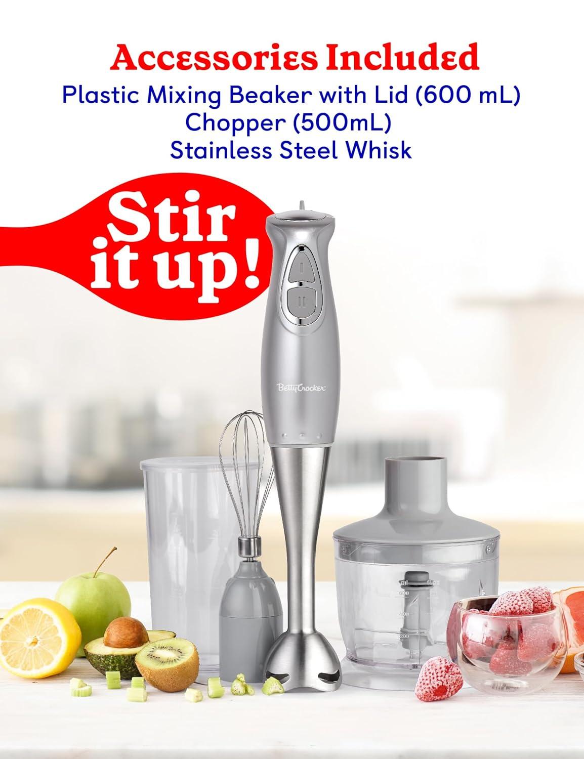 Betty Crocker BCK Series Betty Crocker 2 Speed Hand Immersion Blender
