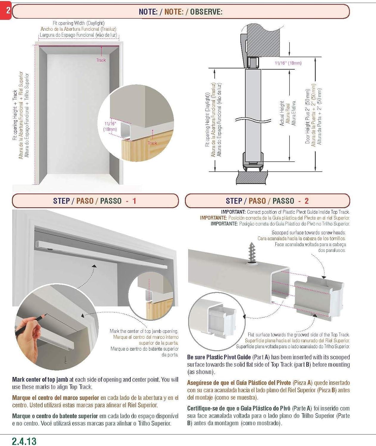 Kimberly Bay Traditional 6 Panel Wood Bi-Fold Door