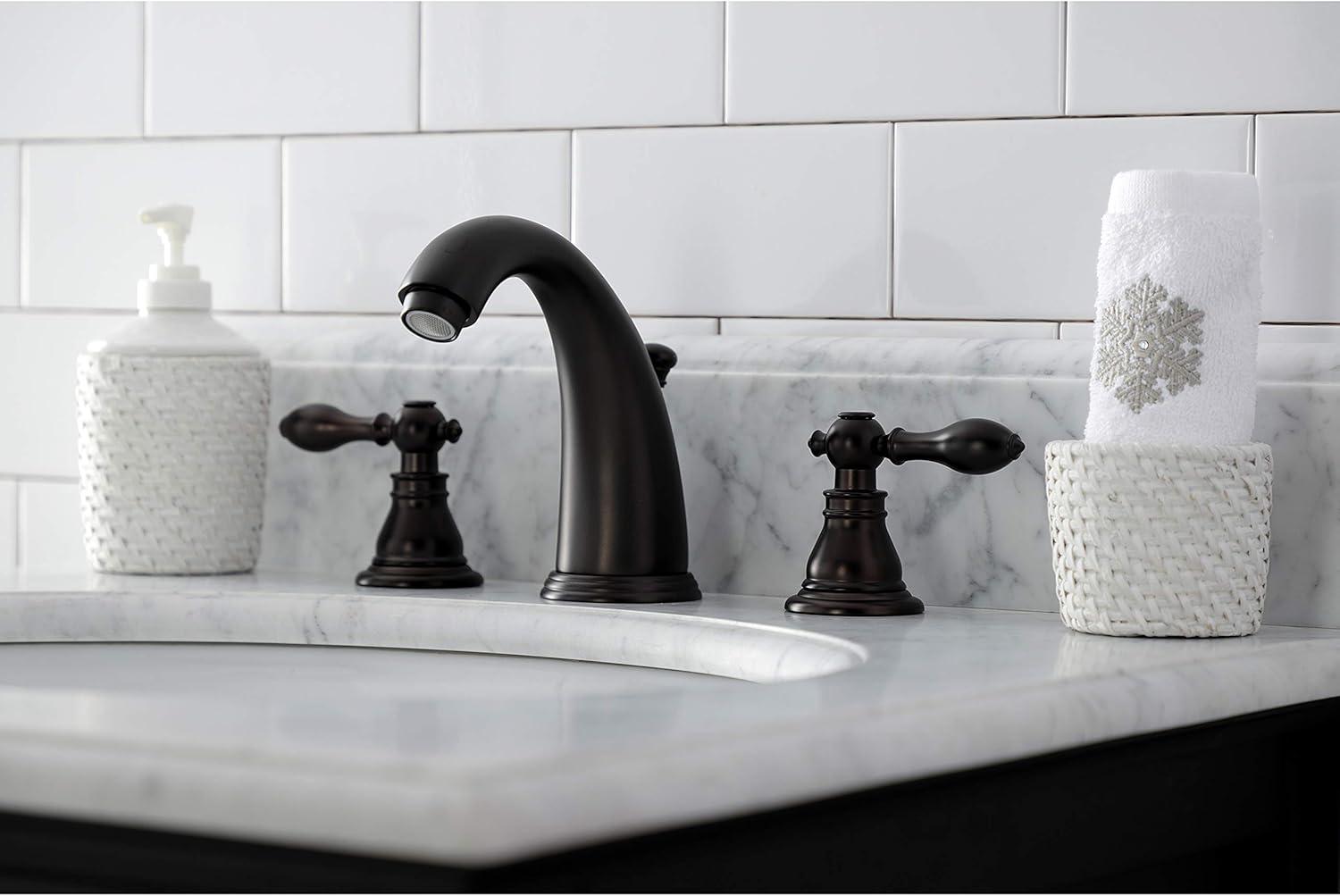 American Classic Widespread Bathroom Faucet with Retail Pop-Up, Oil Rubbed Bronze