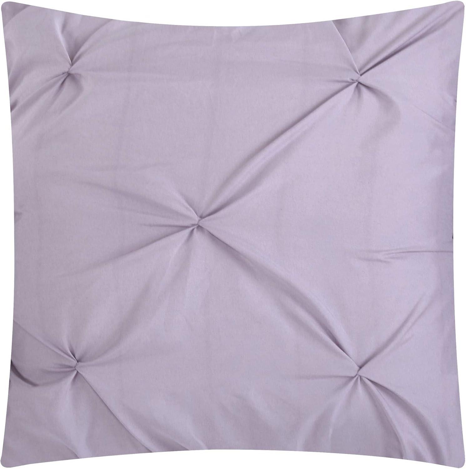 Alvatore Pinch Pleated Bed in a Bag Comforter Set