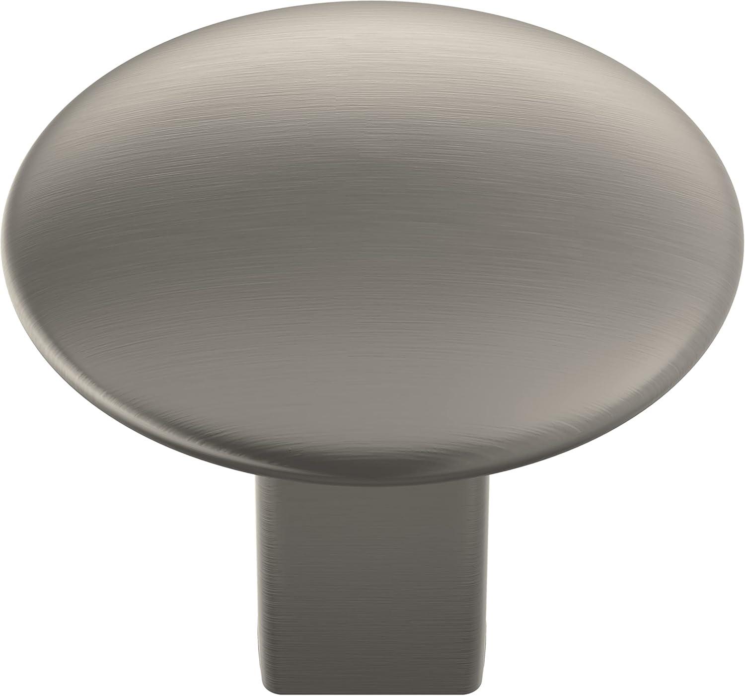 Amerock Satin Nickel Round Cabinet Knob 1-1/4 inch