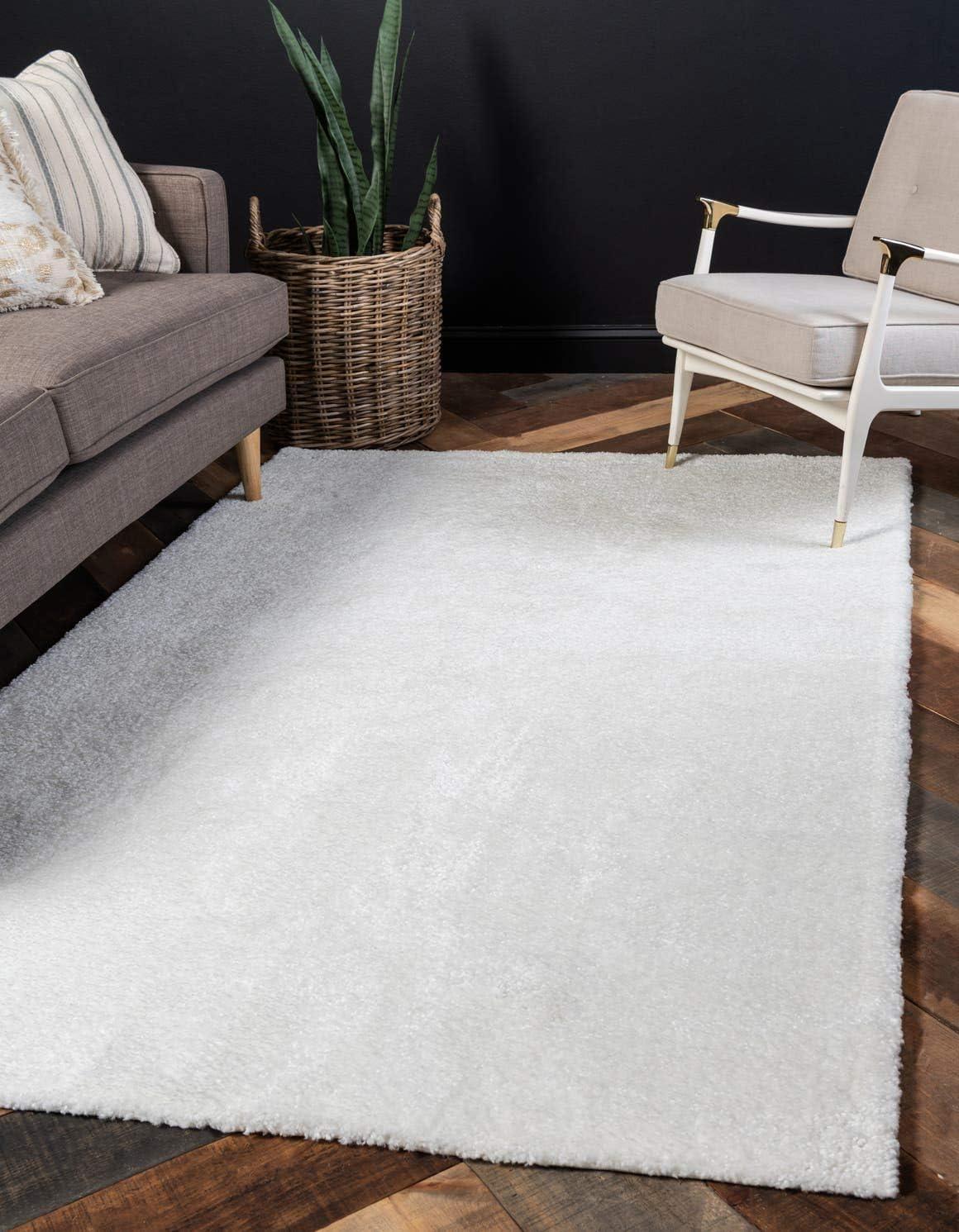 Unique Loom Solo Calabasas Solid Indoor Woven Area Rug