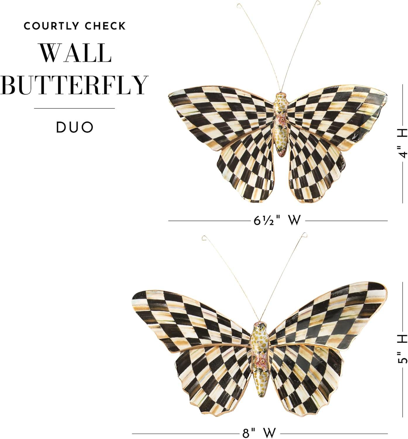 Courtly Check® Butterfly Duo Wall Decor 2 - Piece Set