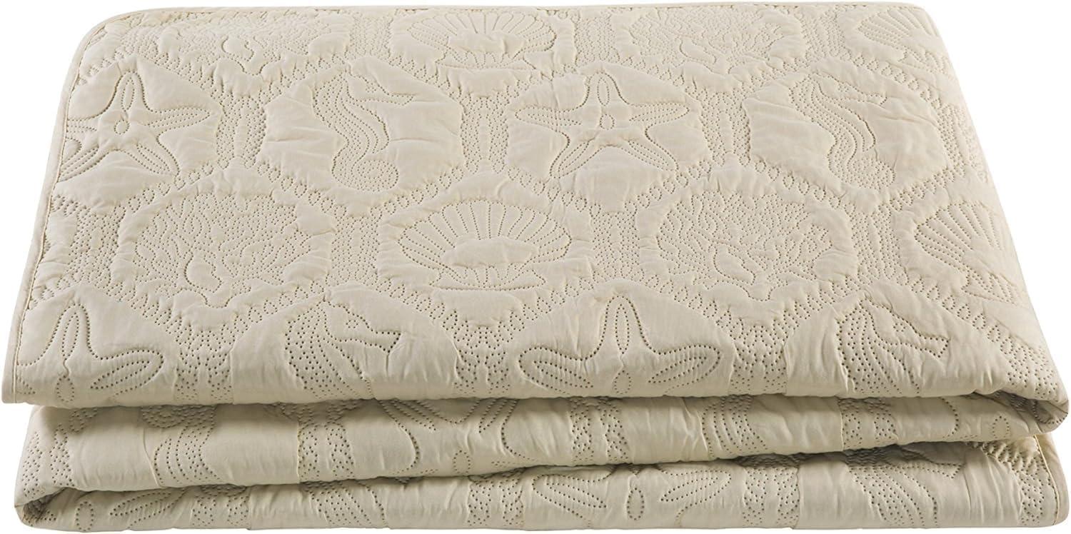 VCNY Shore 3-Piece Embossed Quilt Set