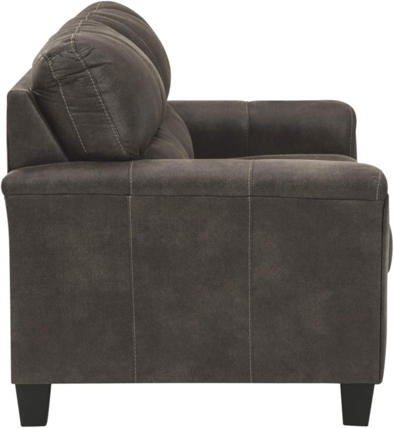 Signature Design by Ashley Navi Loveseat in Smoke