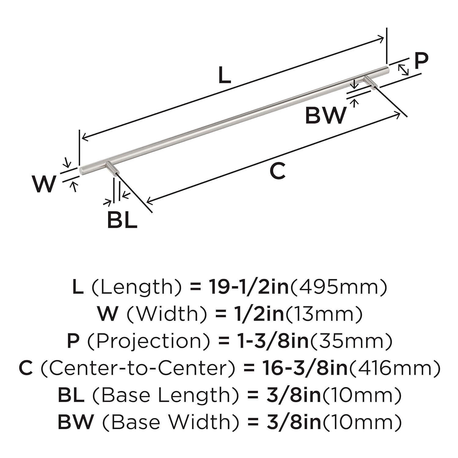 Bar Pulls Center to Center Bar Pull